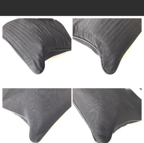 Prada Black Nylon Shoulder Bag Pochette - Picture 6 of 12